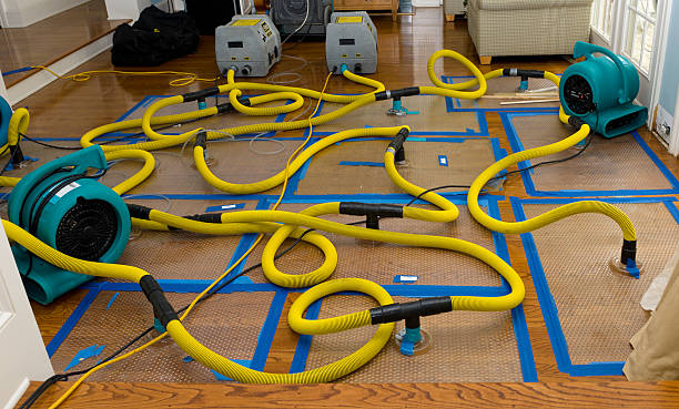 Professional Crawl Space Water Removal technician working in Oak Vale, MS